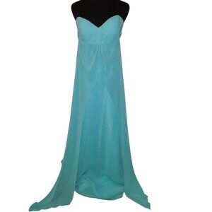 JB Strapless Prom Bridesmaid Evening Dress Size 12